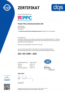 ISO 9001:2015 Zertifizierung